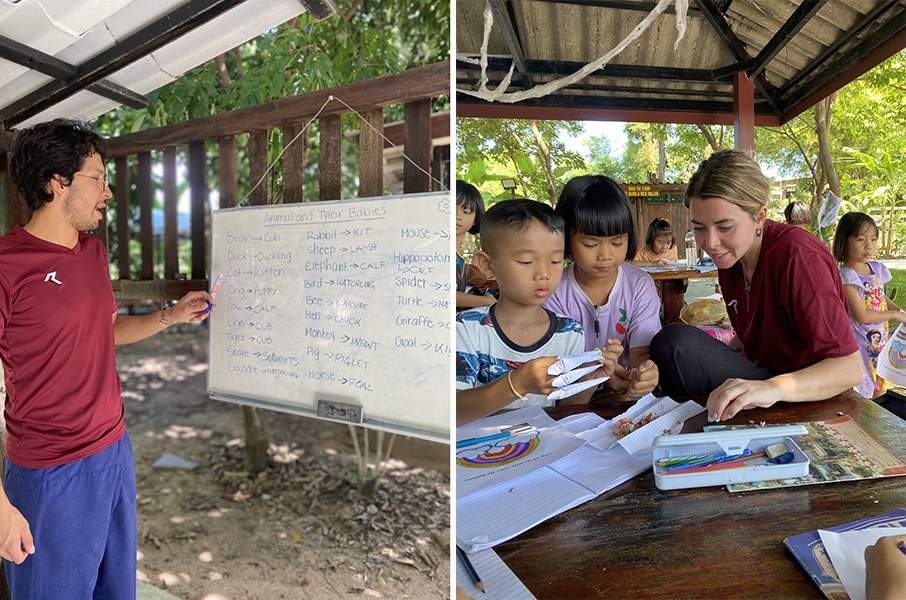 Volontariato Thailandia bambini